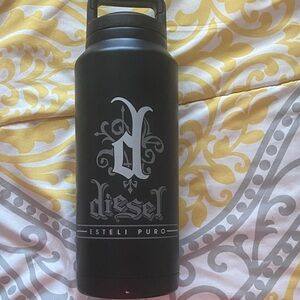 Diesel Matte Black Insulated Bottle